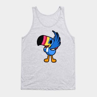 Cute Fruit Loops Mascot Tank Top